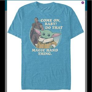 The Mandalorian Sky Blue Tee